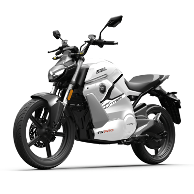 Электромотоцикл WHITE SIBERIA SUPER SOCO STREET HUNTER PRO белый