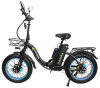 Электровелосипед Syccyba H2 (F11) DUAL 23AH синий