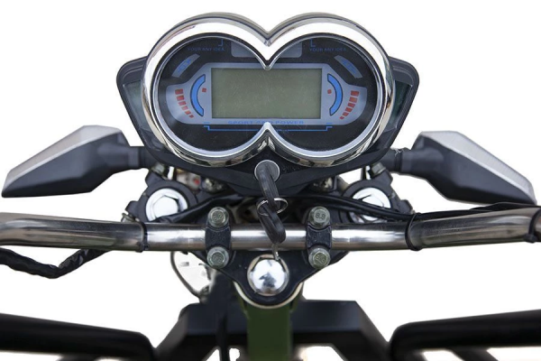 Грузовой электротрицикл Rutrike D4 КАБИНА 1800 72V1500W синий