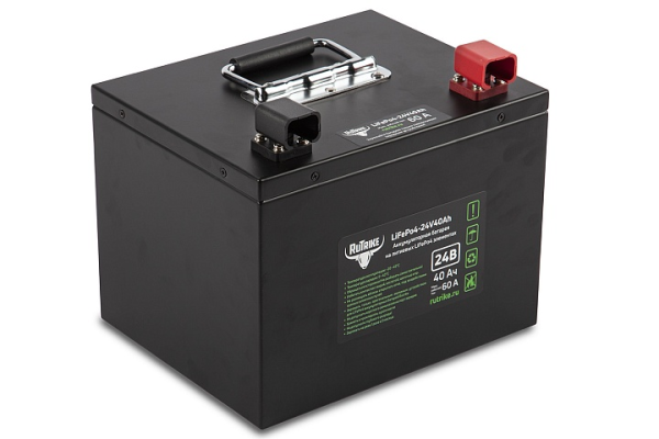Тяговый аккумулятор Rutrike LiFePO4 24V40Ah (60A)