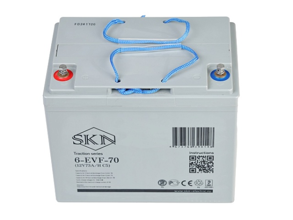 Тяговый аккумулятор SKN 6-EVF-70 (12V73A/H C5)