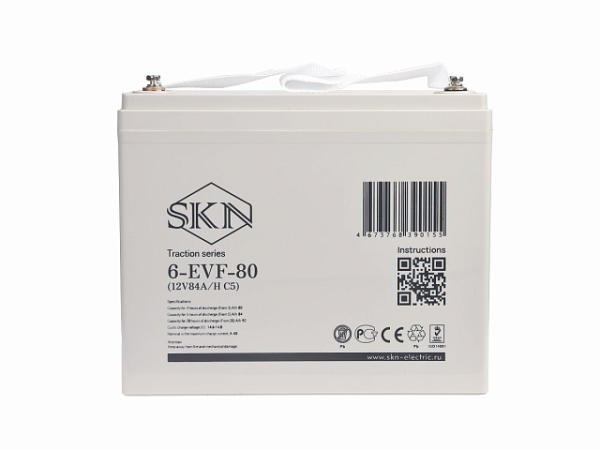Тяговый аккумулятор SKN 6-EVF-80 (12V84A/H C5)