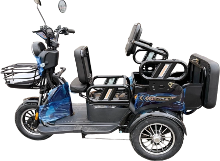 Пассажирский электротрицикл Fududu Q3 60V30Ah