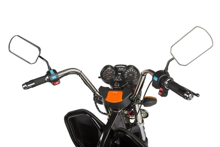 Грузовой электротрицикл Rutrike D2 1500 60V1000W синий