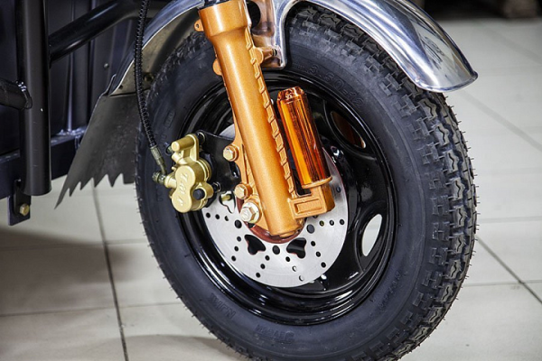 Грузовой электротрицикл Rutrike Гибрид 1500 60V1000W синий