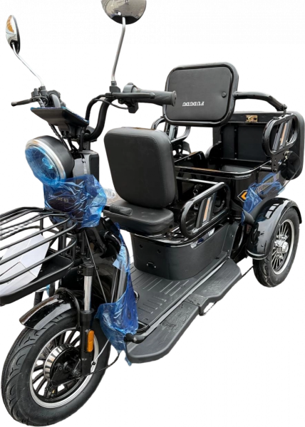 Пассажирский электротрицикл Fududu Q3 60V30Ah
