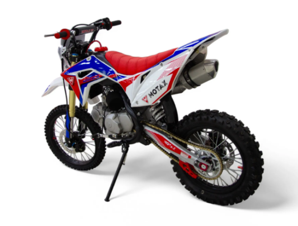 Бензиновый питбайк MOTAX MX 140 (17/14) синий
